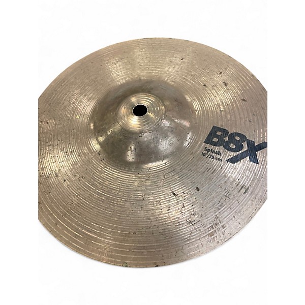 Used SABIAN 10in B8X Splash Cymbal
