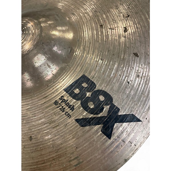 Used SABIAN 10in B8X Splash Cymbal