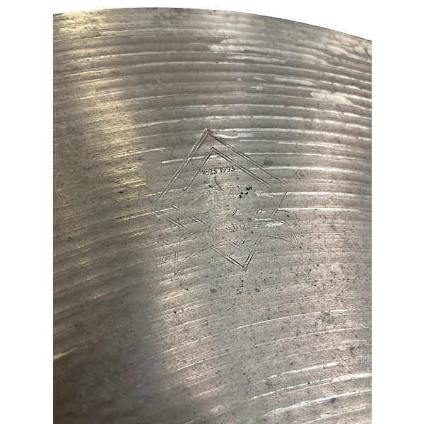 Used 1993 Zildjian 20in 1993 A Series 370th Anniversary Ride Cymbal