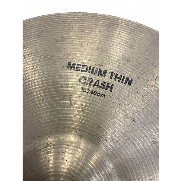 Used Zildjian 16in 1980s A Series Medium Thin Crash Cymbal