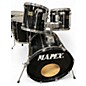 Used Mapex 5 Piece Mars Pro Series Black Drum Kit