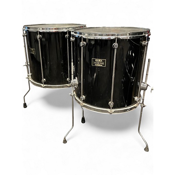 Used Mapex 5 Piece Mars Pro Series Black Drum Kit