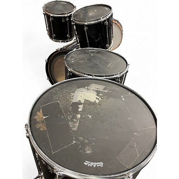 Used Mapex 5 Piece Mars Pro Series Black Drum Kit
