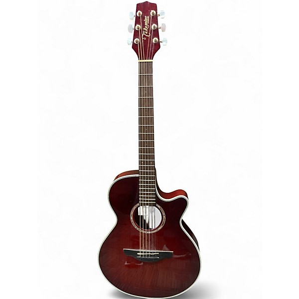 Used Takamine EG569C RED Acoustic Electric Guitar