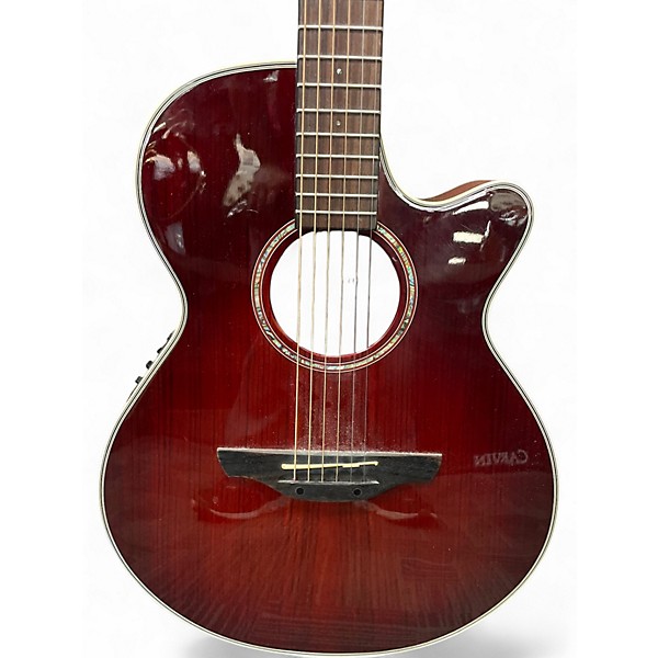 Used Takamine EG569C RED Acoustic Electric Guitar