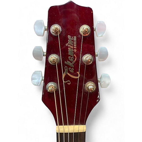 Used Takamine EG569C RED Acoustic Electric Guitar