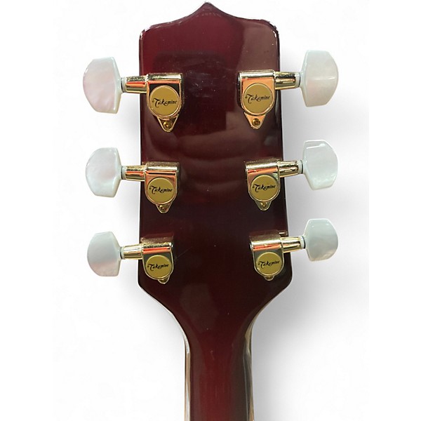 Used Takamine EG569C RED Acoustic Electric Guitar