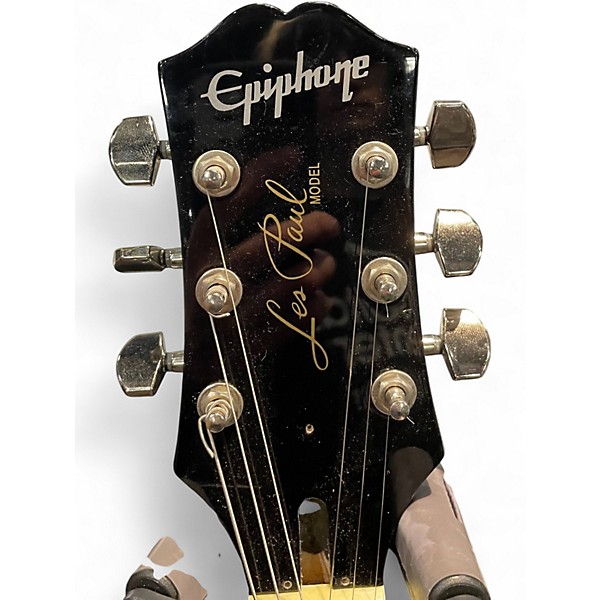 Used Epiphone LES PAUL TRIBUTE 2 Tone Sunburst Solid Body Electric Guitar