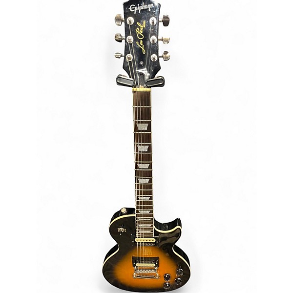 Used Epiphone LES PAUL TRIBUTE 2 Tone Sunburst Solid Body Electric Guitar