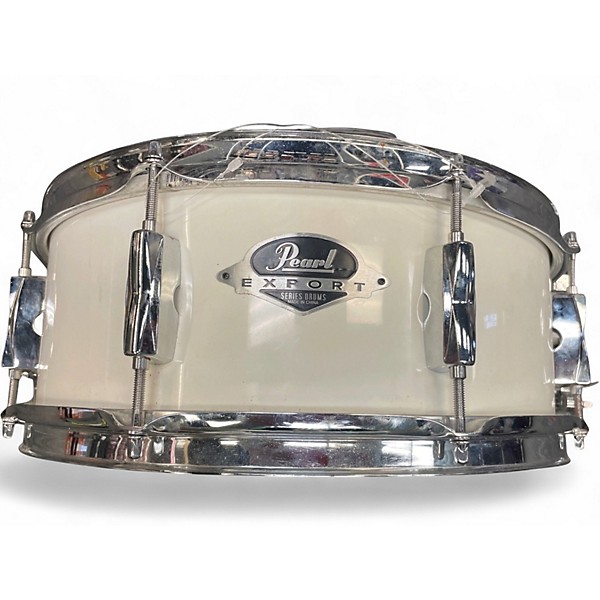 Used Pearl 14in Export Snare Antique Ivory Drum