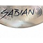 Used SABIAN 17in B8X THIN CRASH Cymbal
