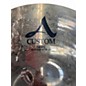 Used Zildjian 14in A Custom Hi Hat Bottom Cymbal