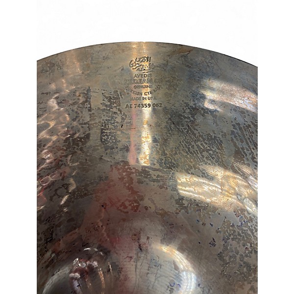 Used Zildjian 14in A Custom Hi Hat Bottom Cymbal