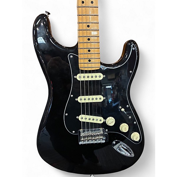 Used Fender Player II Stratocaster Black Solid Body Electric Guitar