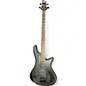 Used Schecter Guitar Research Stiletto Stealth 4 Satin Black Electric Bass Guitar thumbnail