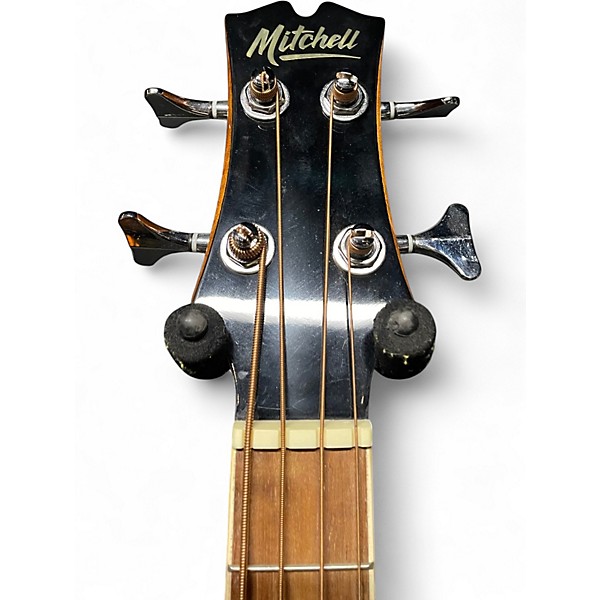 Used Mitchell EZB Super Short-Scale 3 Tone Sunburst Acoustic Bass Guitar