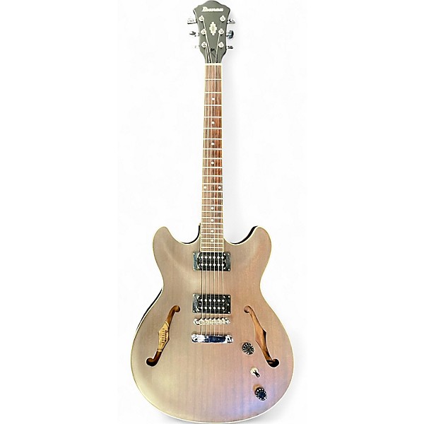 Used Ibanez AS53TKF Artcore Trans Black Hollow Body Electric Guitar