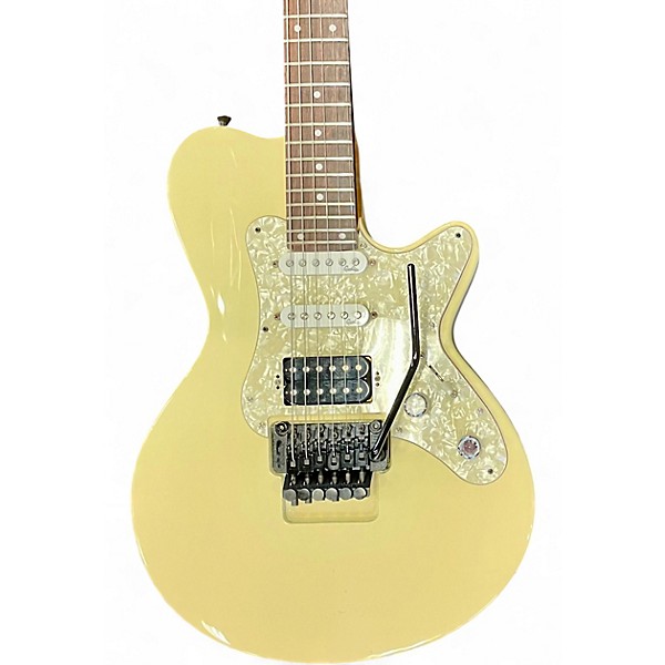 Used 1990s Godin SD24 Vintage White Solid Body Electric Guitar