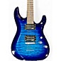 Used Schecter Guitar Research C6 Elite Trans Blue Solid Body Electric Guitar