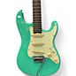Used Schecter Guitar Research Nick Johnston SSS Atomic Green Solid Body Electric Guitar