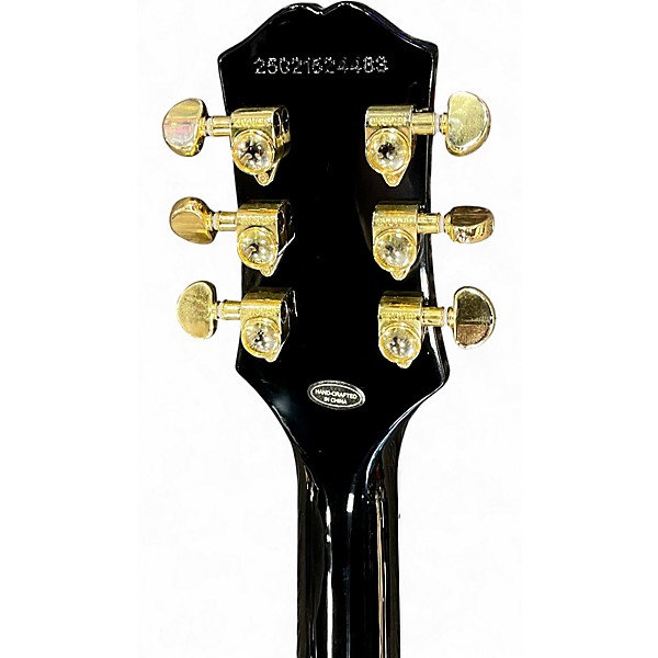 Used Epiphone Les Paul Custom Quilt Cobra Burst Solid Body Electric Guitar