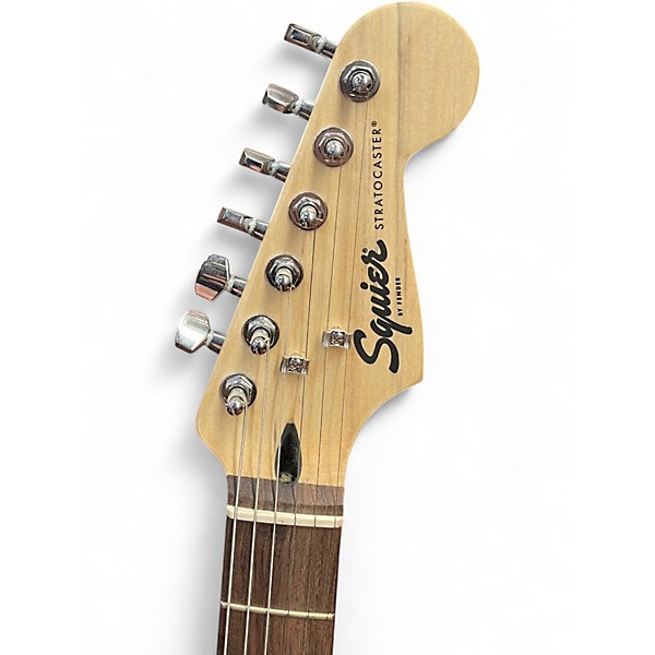 Used 2022 Squier Bullet Stratocaster Hardtail Seafoam Green Solid Body Electric Guitar