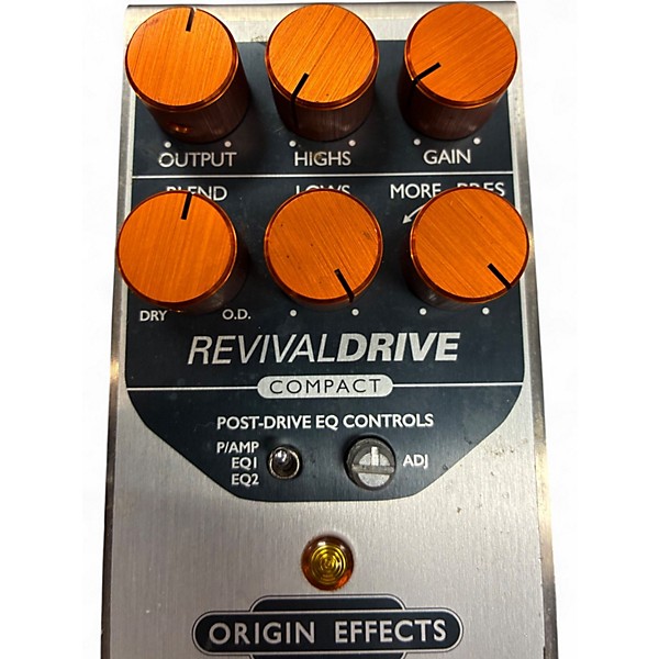 Used Origin Effects Revival Drive Compact Pedal