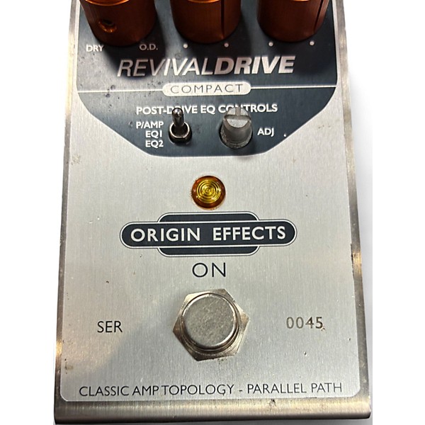 Used Origin Effects Revival Drive Compact Pedal
