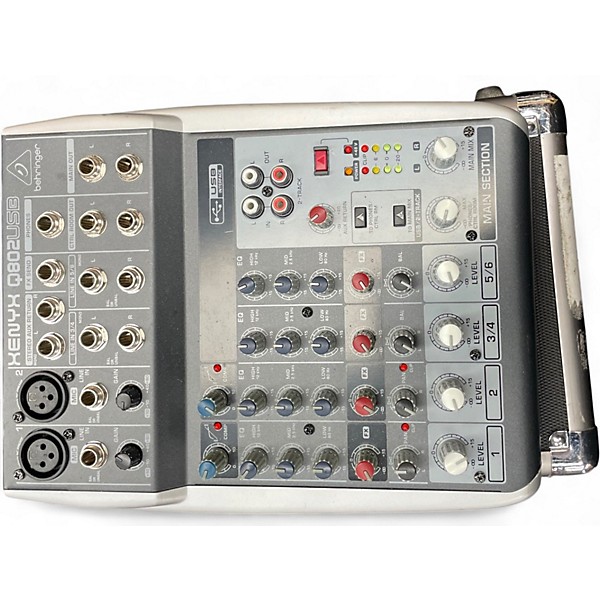 Used Behringer Xenyx Q802USB Unpowered Mixer