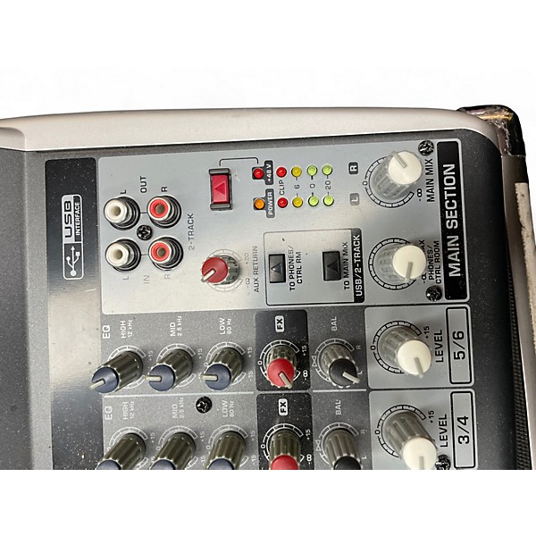 Used Behringer Xenyx Q802USB Unpowered Mixer