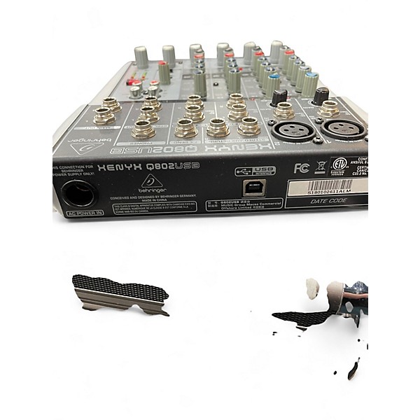 Used Behringer Xenyx Q802USB Unpowered Mixer
