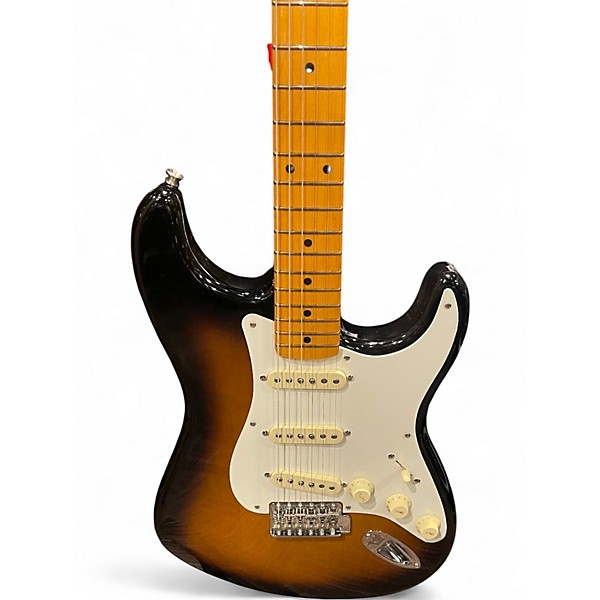 Used Fender AMERICAN VINTAGE II STRATOCASTER '57 2 Color Sunburst Solid Body Electric Guitar