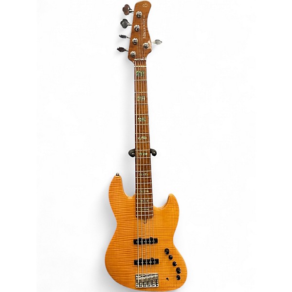 Used Marcus Miller V10 5 String Amber Electric Bass Guitar