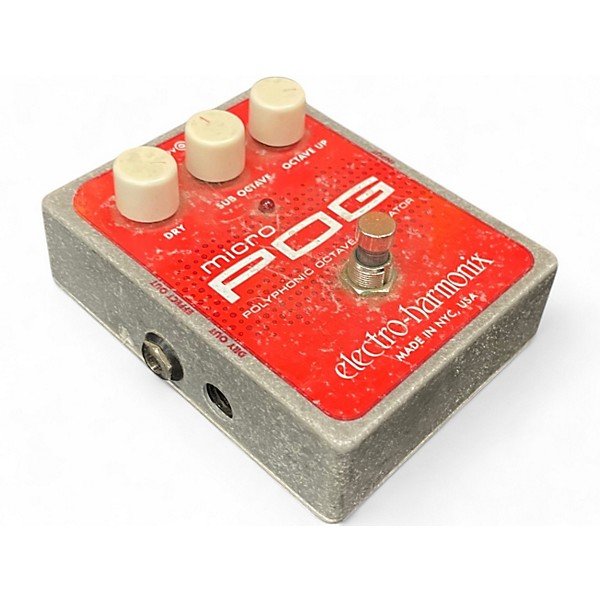 Used Electro-Harmonix Micro Pog Polyphonic Octave Generator Effect Pedal