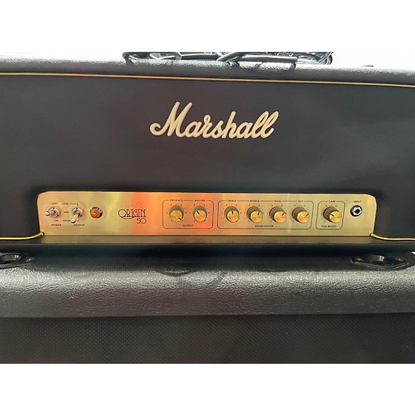 Used Marshall ORIGIN 50 WATT TUBE AMP STACK Guitar Stack