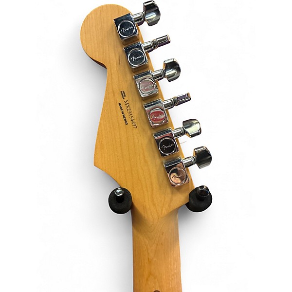 Used Fender Stratocaster Apple Green Solid Body Electric Guitar