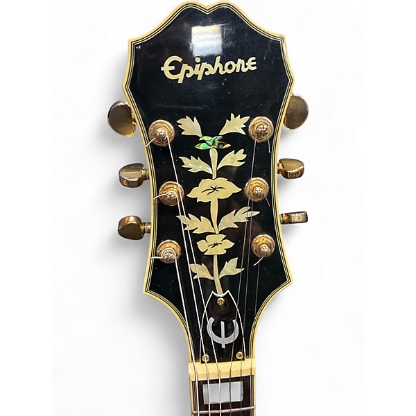 Used Epiphone Sheraton II 2 Tone Sunburst Hollow Body Electric Guitar