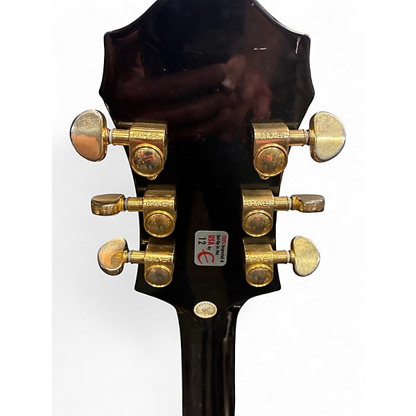 Used Epiphone Sheraton II 2 Tone Sunburst Hollow Body Electric Guitar