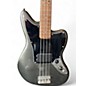 Used Squier jaguar bass Silver Electric Bass Guitar thumbnail