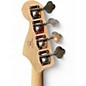 Used Squier jaguar bass Silver Electric Bass Guitar