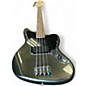 Used Squier jaguar bass Silver Electric Bass Guitar