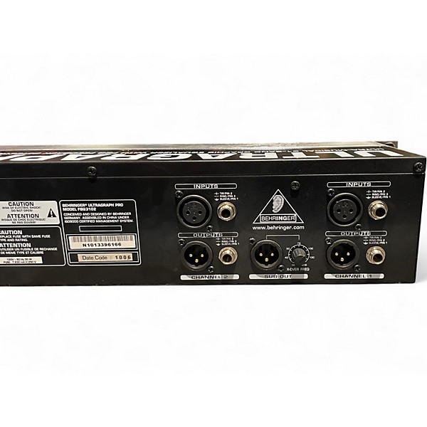 Used Behringer FBQ3102 Equalizer