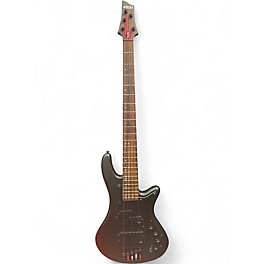 Used Schecter Guitar Research STEALTH DIAMOND SERIES Black Electric Bass Guitar