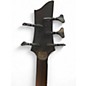 Used Schecter Guitar Research STEALTH DIAMOND SERIES Black Electric Bass Guitar