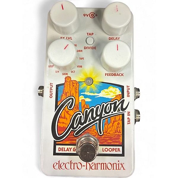 Used Electro-Harmonix Canyon Delay and Looper Effect Pedal