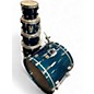 Used Yamaha 7 Piece Stage Custom BLUE Drum Kit