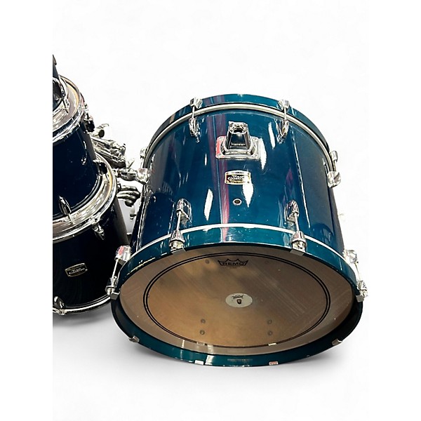 Used Yamaha 7 Piece Stage Custom BLUE Drum Kit