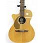Used Fender Newporter Player LEFT HANDED Natural Acoustic Guitar
