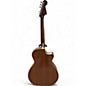 Used Fender Newporter Player LEFT HANDED Natural Acoustic Guitar