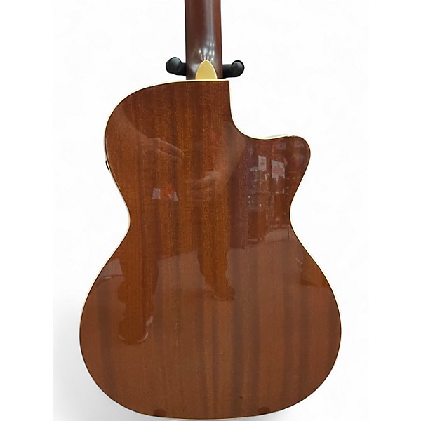 Used Fender Newporter Player LEFT HANDED Natural Acoustic Guitar